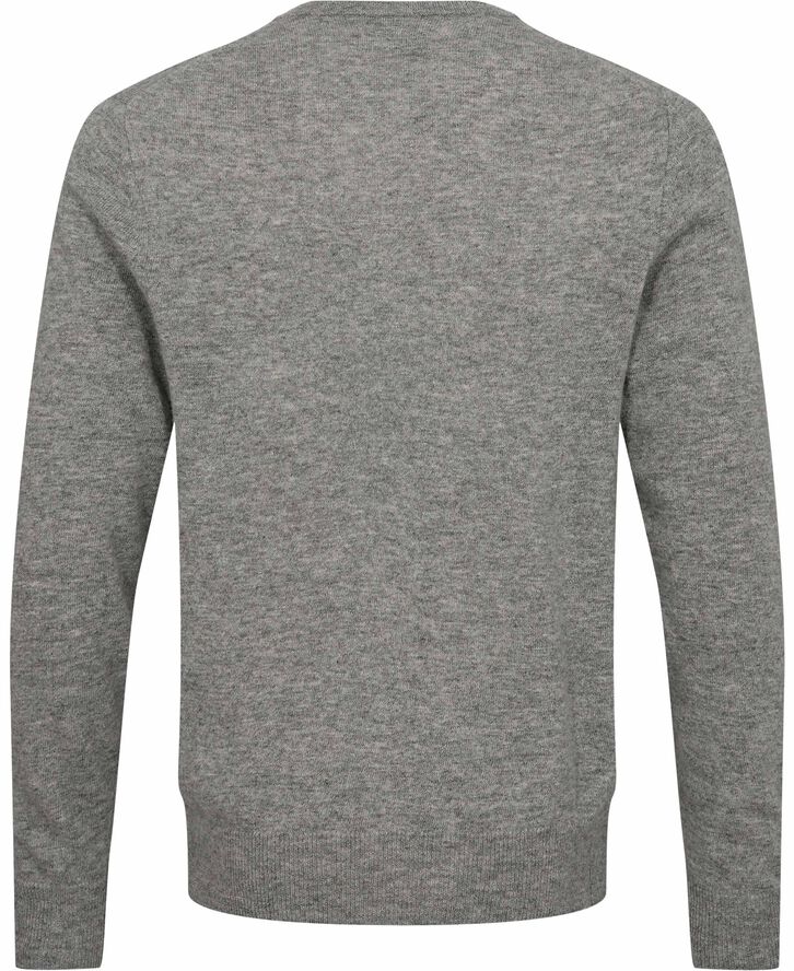 Magasin du Nord Collection Maryn 1 RWS Strik Lambswool Light grey melange