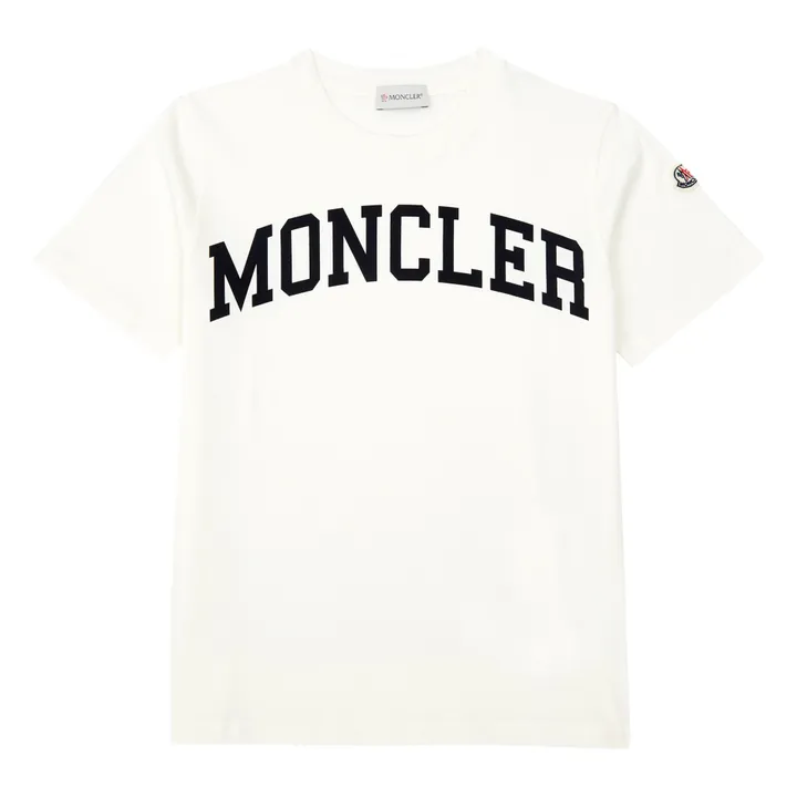 Moncler T-shirt Logo | Blanc cassé