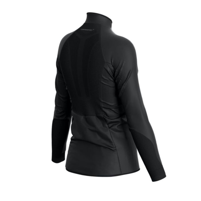 Compressport Dame Jakker Hurricane Windproof Jacket Sort