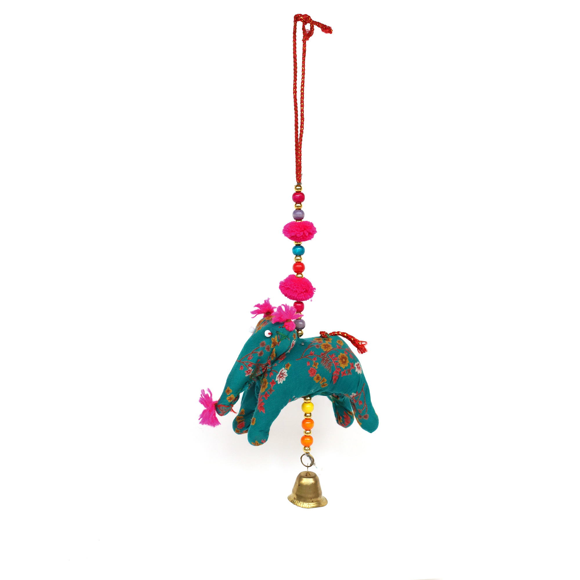 Anhänger 'Elefant' petrol, multicolor, B 8 cm günstig bestellen