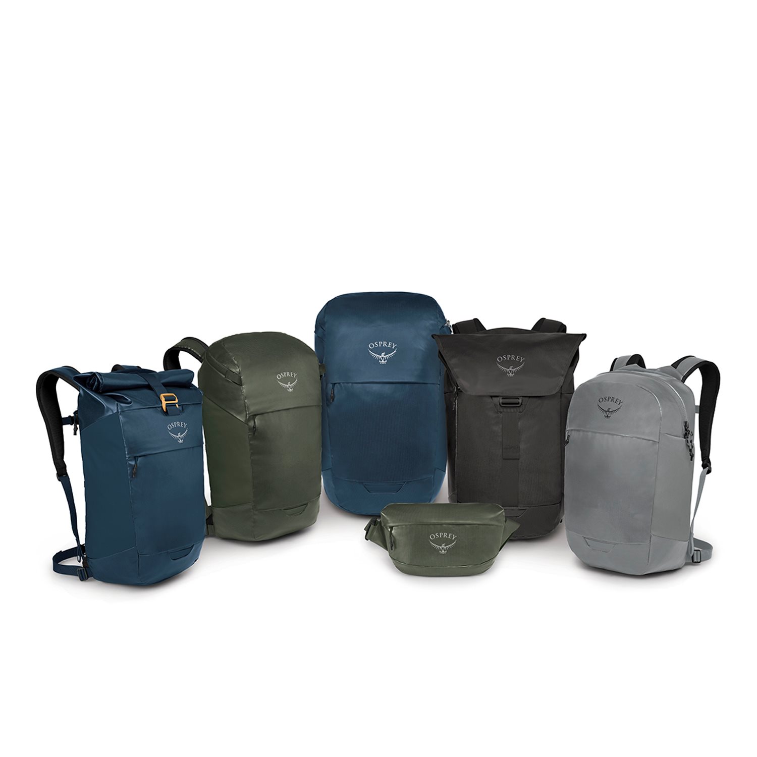 Osprey Transporter Roll Top Backpack black