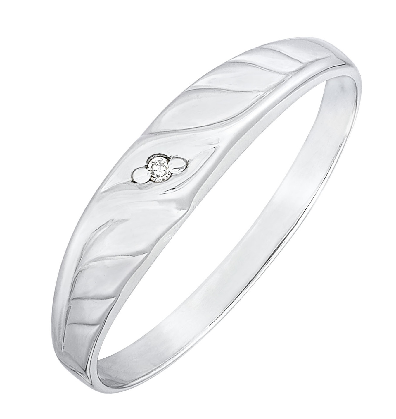 Damenring mit Diamant
