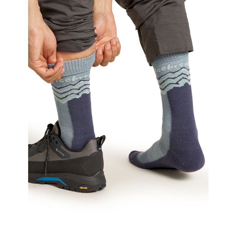 Merino Hike+ Medium Crew Across the Peaks - Chaussettes en laine mérinos homme