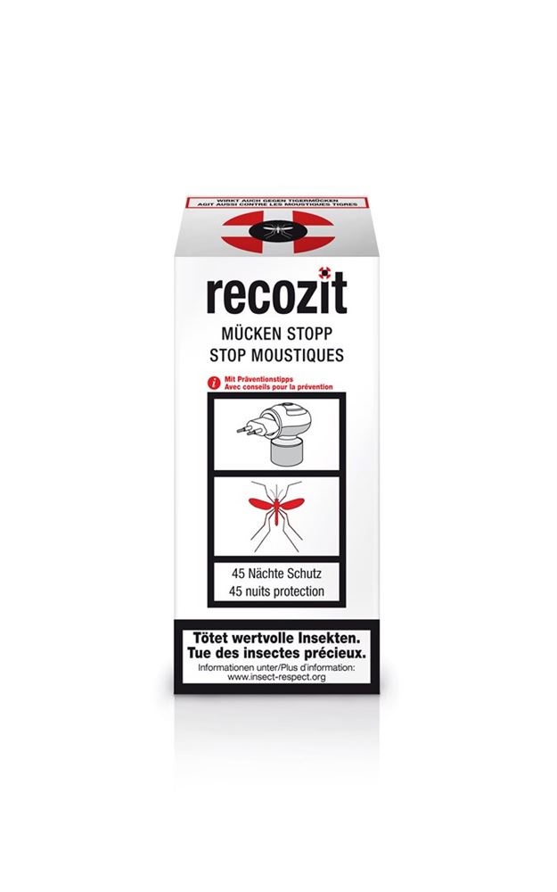 RECOZIT Mücken Stopp Stecker mit Flüssigkeit 1 Stk