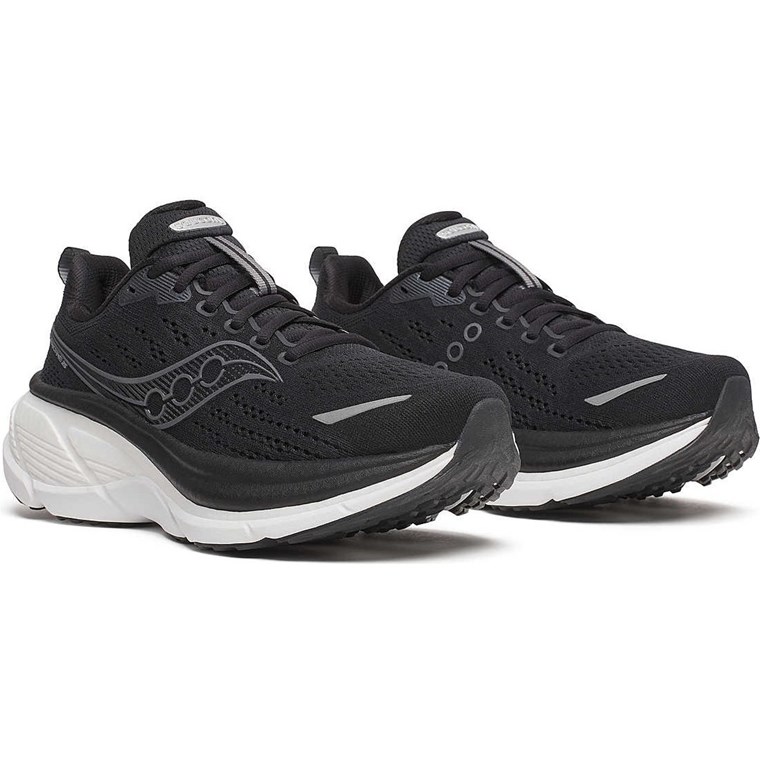 Saucony Hurricane 25 Wide Women Black/White