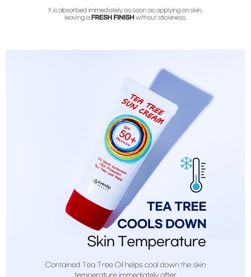 eyeNlip - Tea Tree Zonnebrandcrème