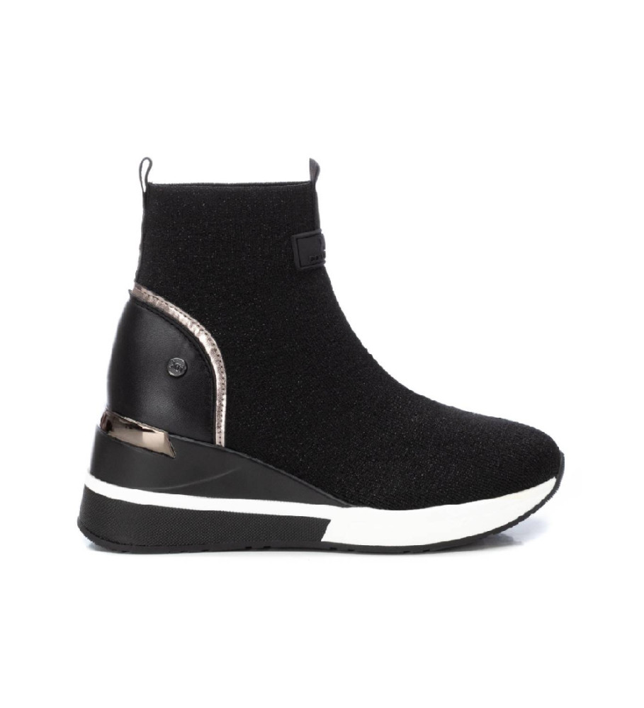 Botas Xti 141924 pretas - altura do salto: 6 cm -