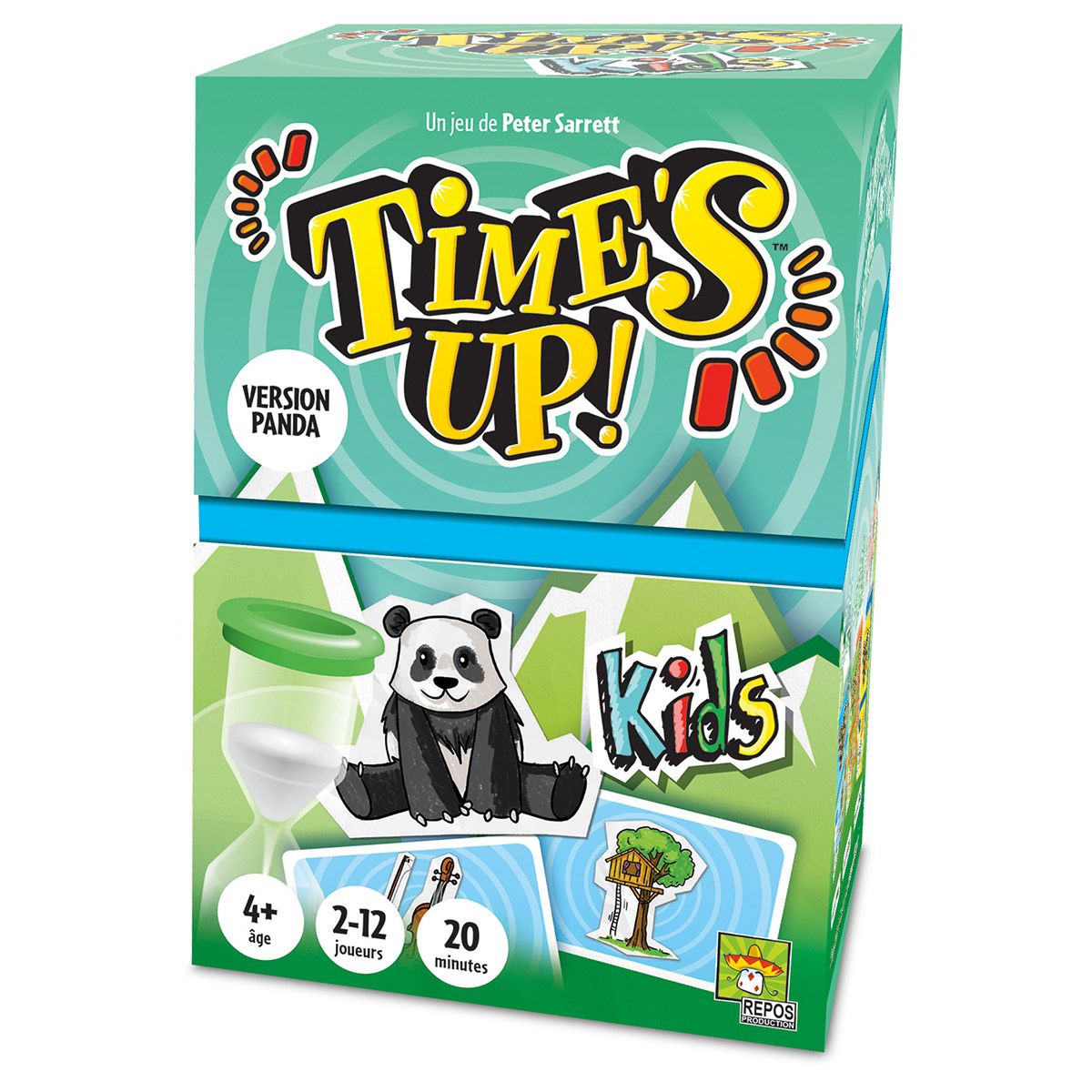 Time's Up Kids Panda