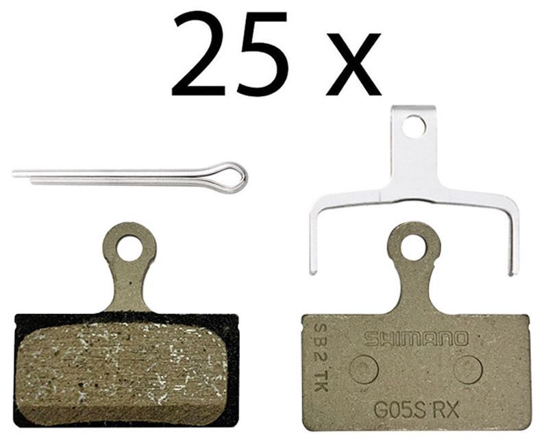 Shimano G05S-RX Resin Disc Beläge (25er Werkstattverpackung) kaufen | Bike-Discount
