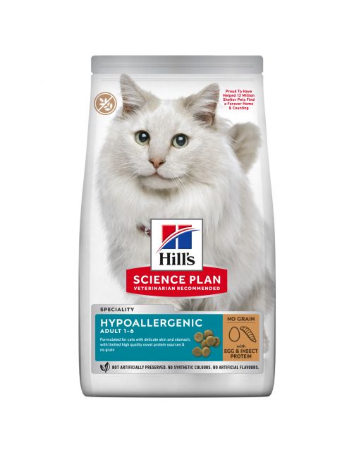 Hill's Hypoallergenic Insecten&Ei - Kattenvoer