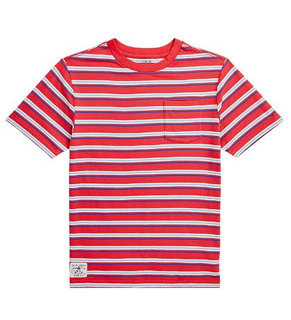 Polo Ralph Lauren T-Shirt - Key West - Roter Streifen