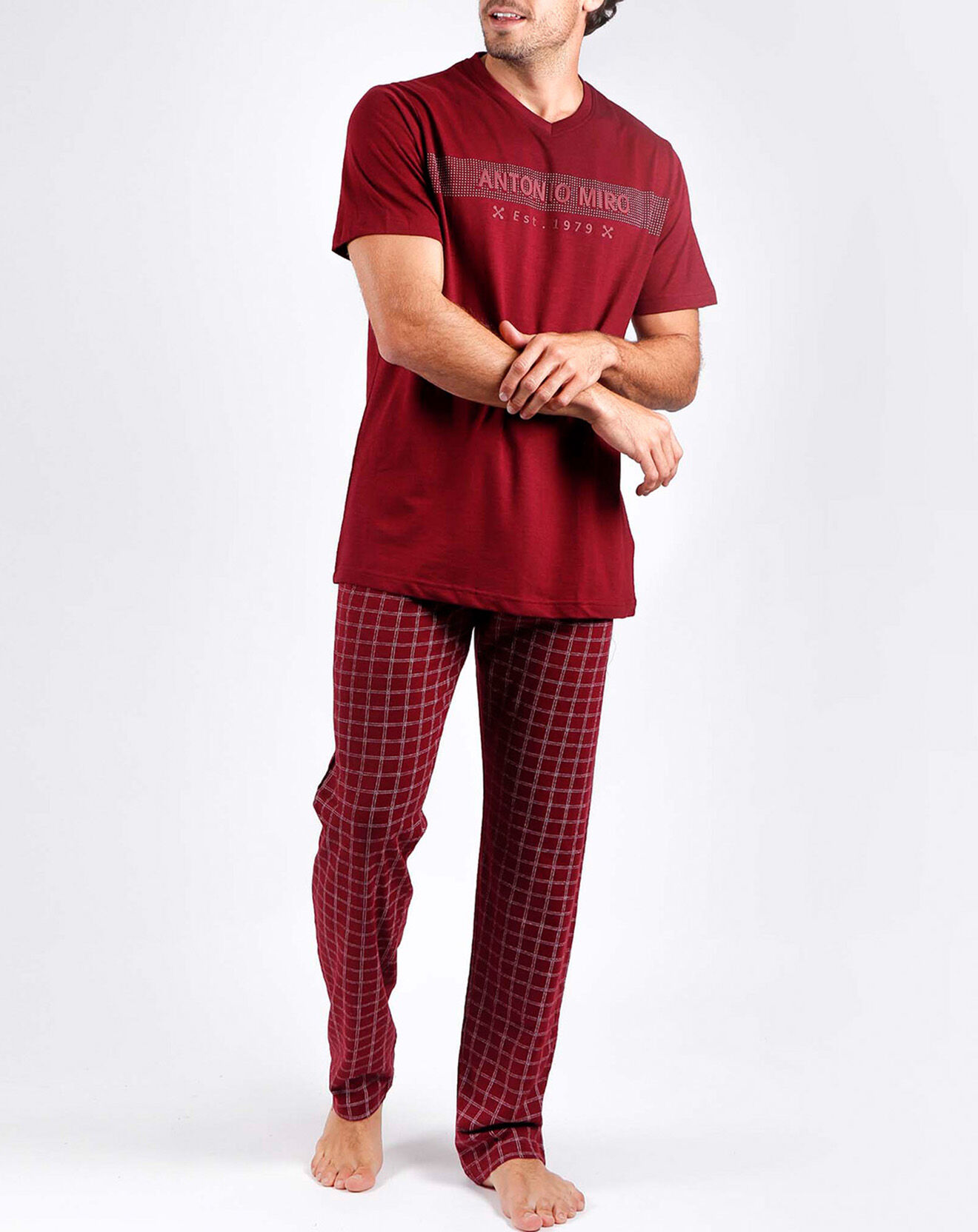 Antonio Miro Pyjama Tableau d'Affichage rouge
