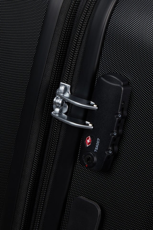 American Tourister - Niteline Suitcases -3 pcs- Midnight Black