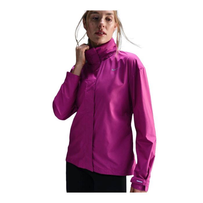 Nike Dame Jakker Swoosh Heathered Fast Repel Jacket Lilla
