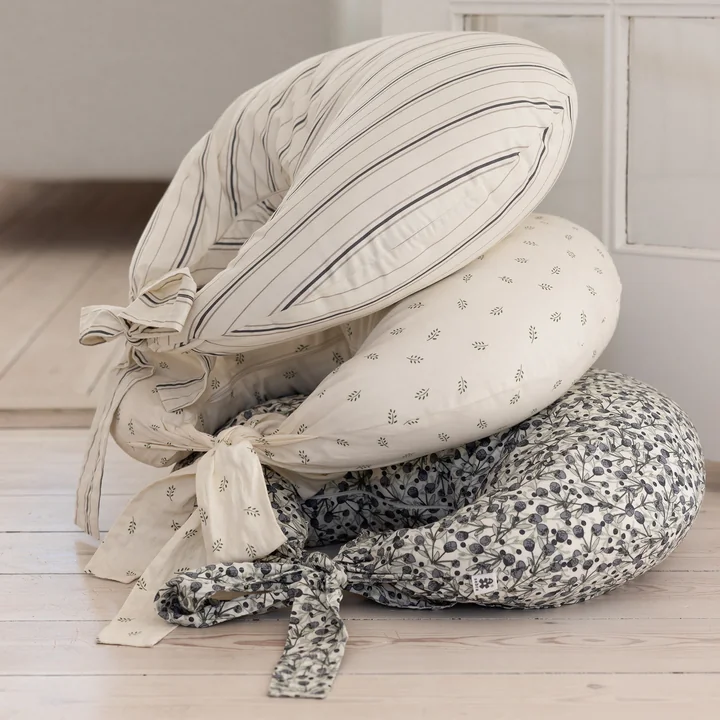 Sebra - Stillkissen, Cream Stripe, beige