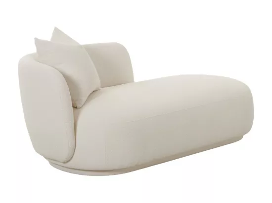 Mykonos - Daybed en tissu bouclette L175cm - Beige