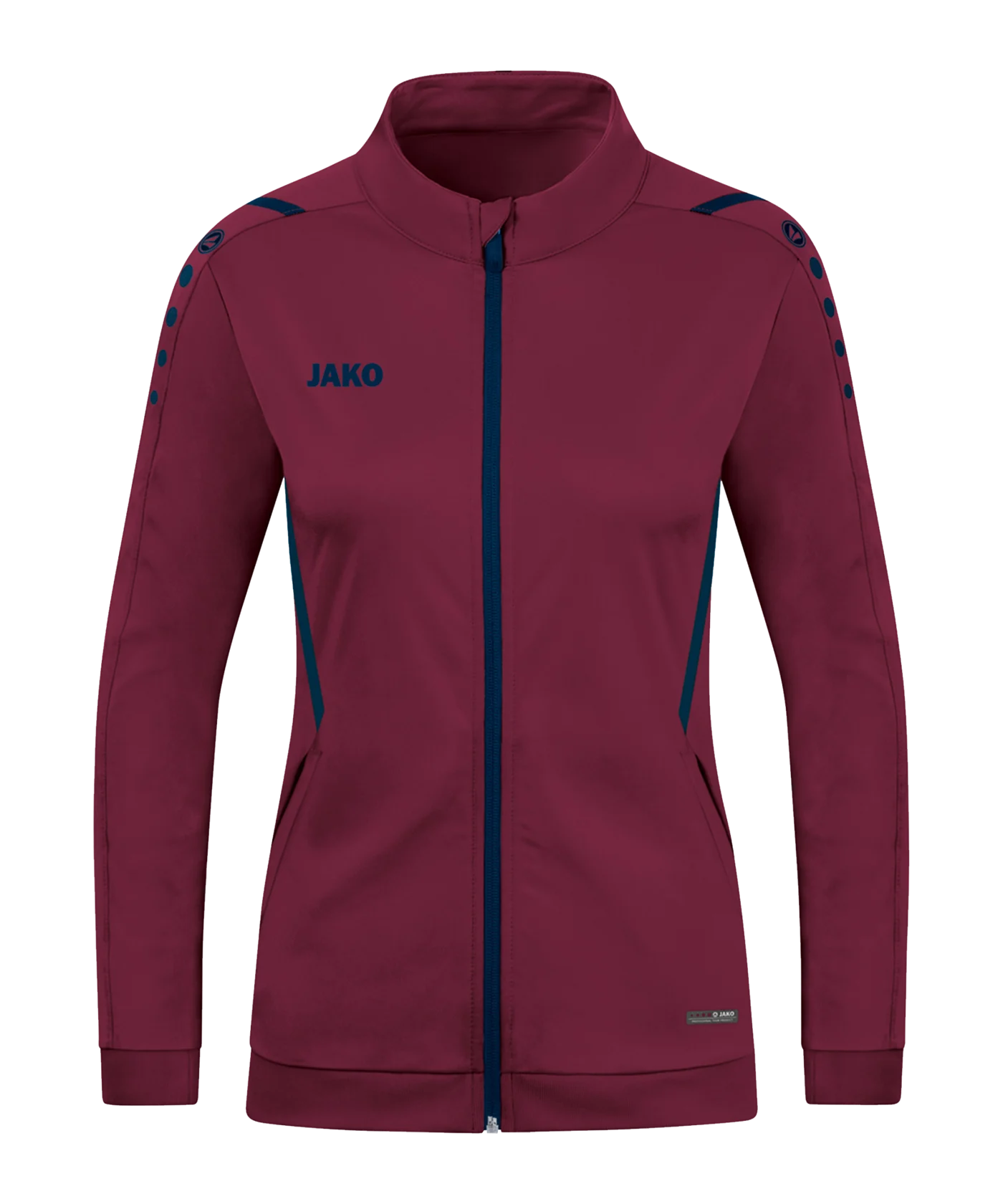 JAKO Challenge Polyesterjacke Damen Rot Blau F132