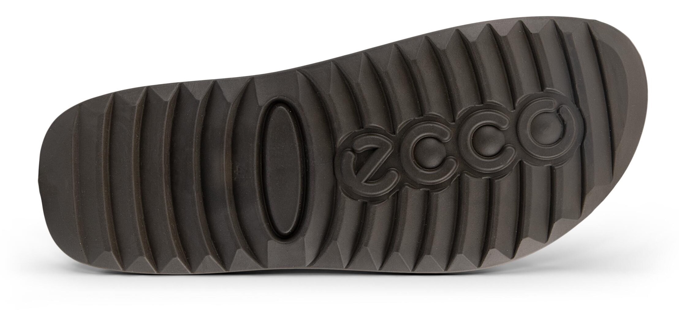 Ecco Pantolette »Cozmo M«  , Sommerschuh, Schlappen, Klettschuh mit dezenten Ziernähten