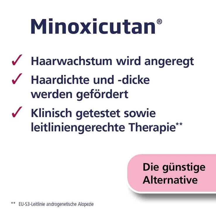 Minoxicutan® Frauen 20 mg/ml Spray, 3X60 ml