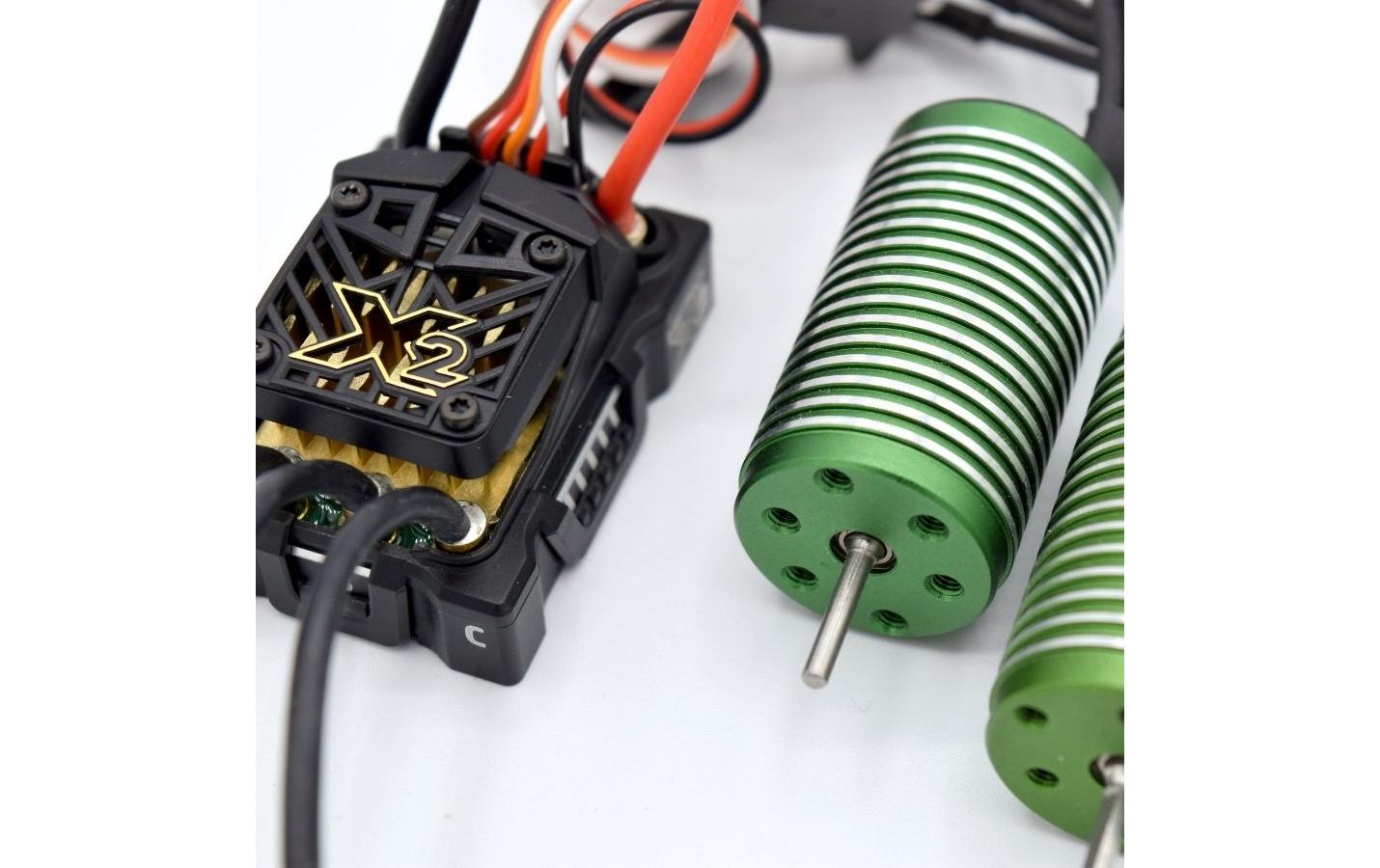 Brushless-Antriebsset Mamba Micro X2 Combo 0808-5300kV 1:18<br>Brushless-Combo für Modelle im Massstab 1:18