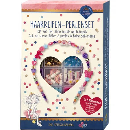 Die Spiegelburg Haarreifen-Perlenset - Prinzessin Lillifee