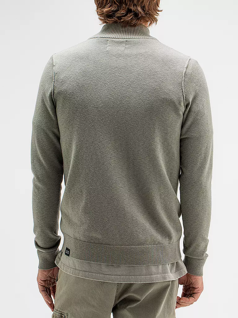 BUTCHER OF BLUE Troyer Pullover CLIFDEN hellgrau