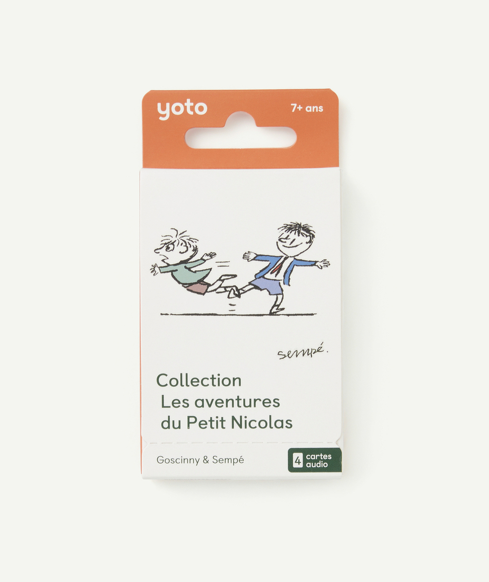 YOTOPACK DE 4 CARTES HISTOIRES AUDIO LES AVENTURES DU PETIT NICOLAS