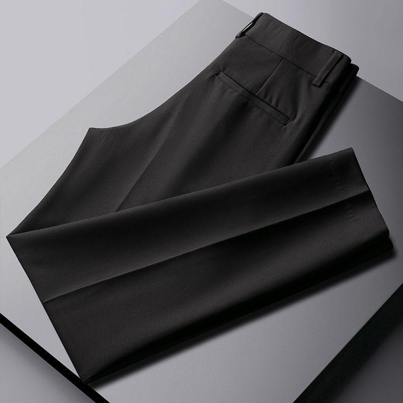Andrei - Cropped Straight Leg Dress Pants