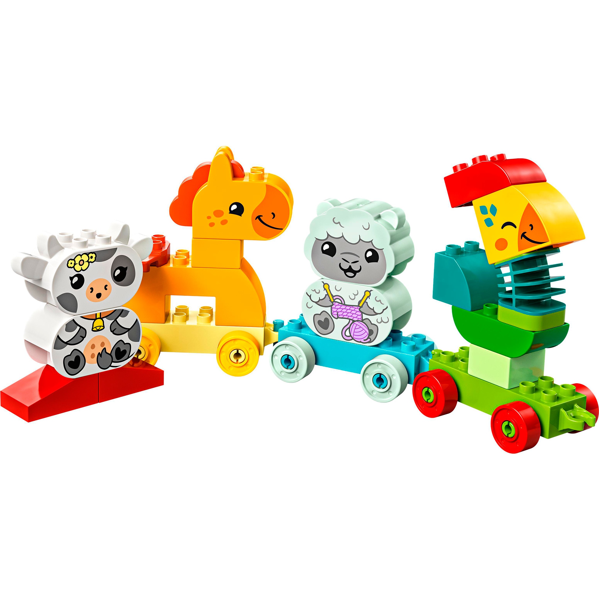 LEGO Konstruktionsspielzeug DUPLO Tierzug