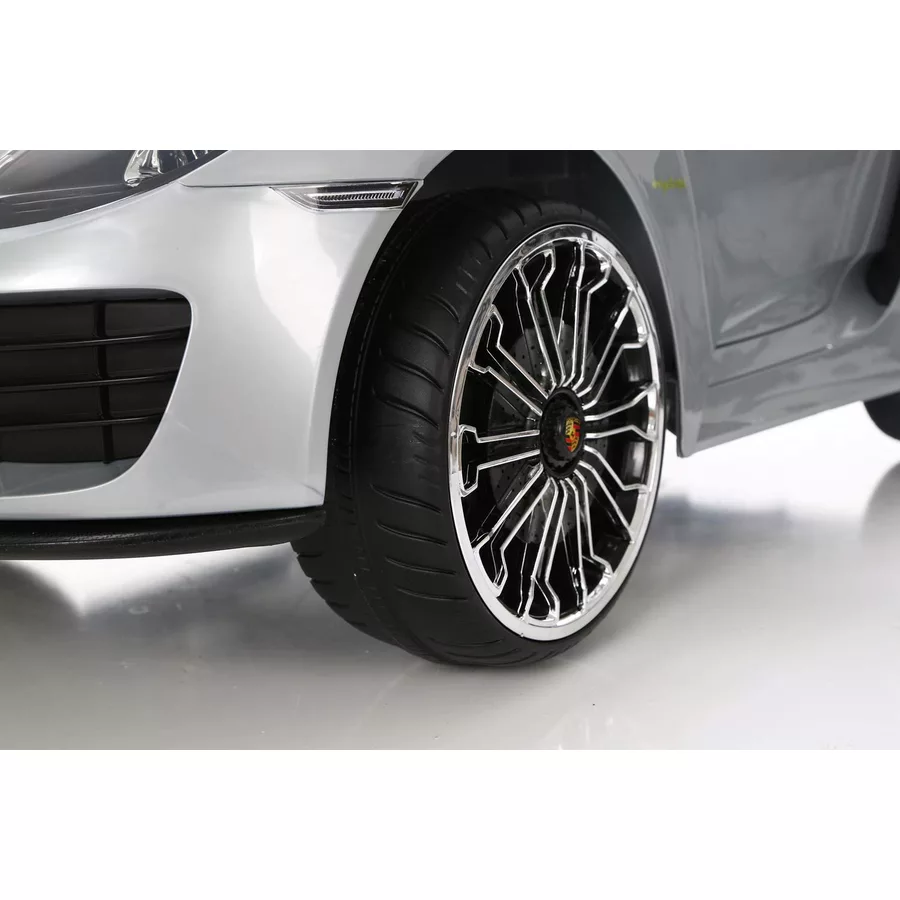 ROLLPLAY Premium Elektroauto Porsche 918 Spyder Silber Silber