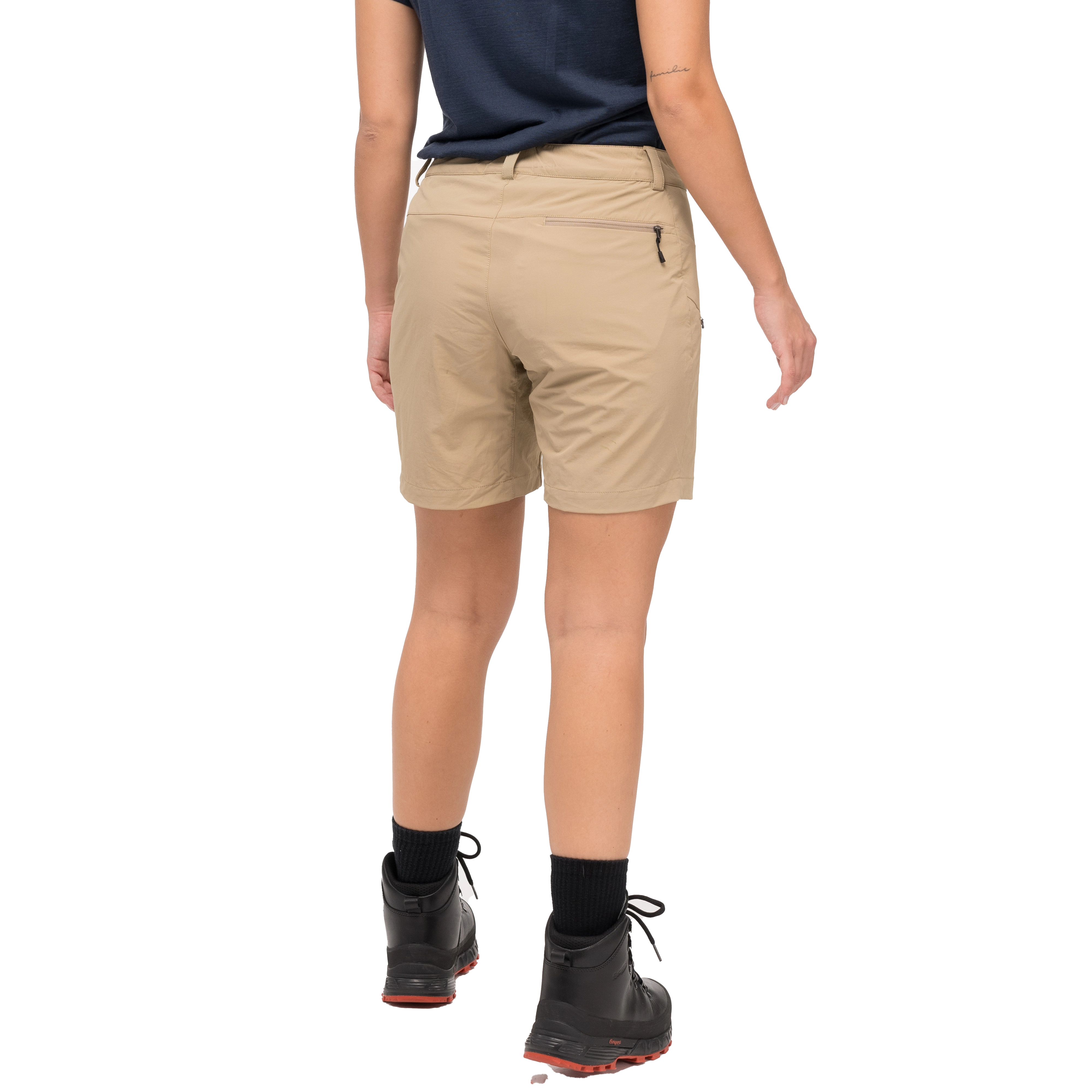 Rabot Light Softshell Shorts Women Warm Sand