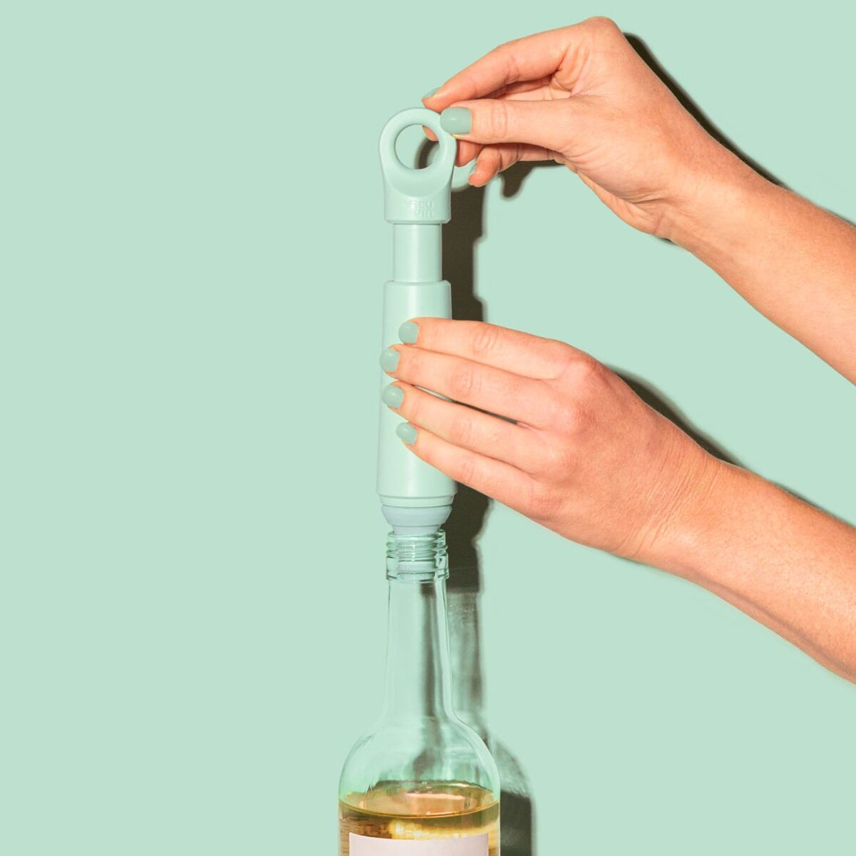 Wine Saver Loop vinpumpe, jade