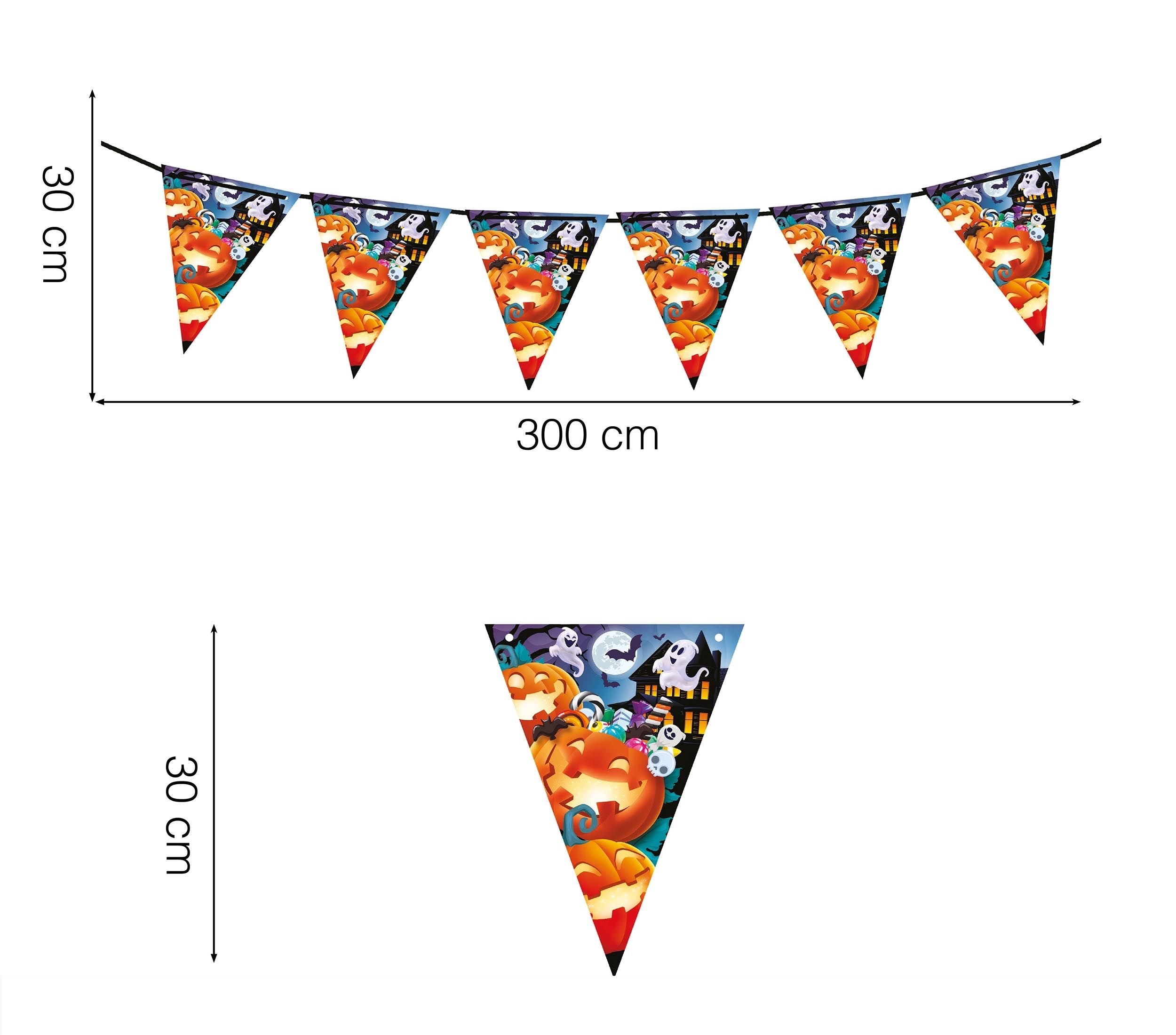 Halloween Slinger Pompoenen 3m