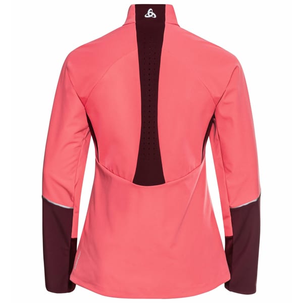 Veste ski de fond ODLO JACKET ENGVIK WINETASTING - SIESTA