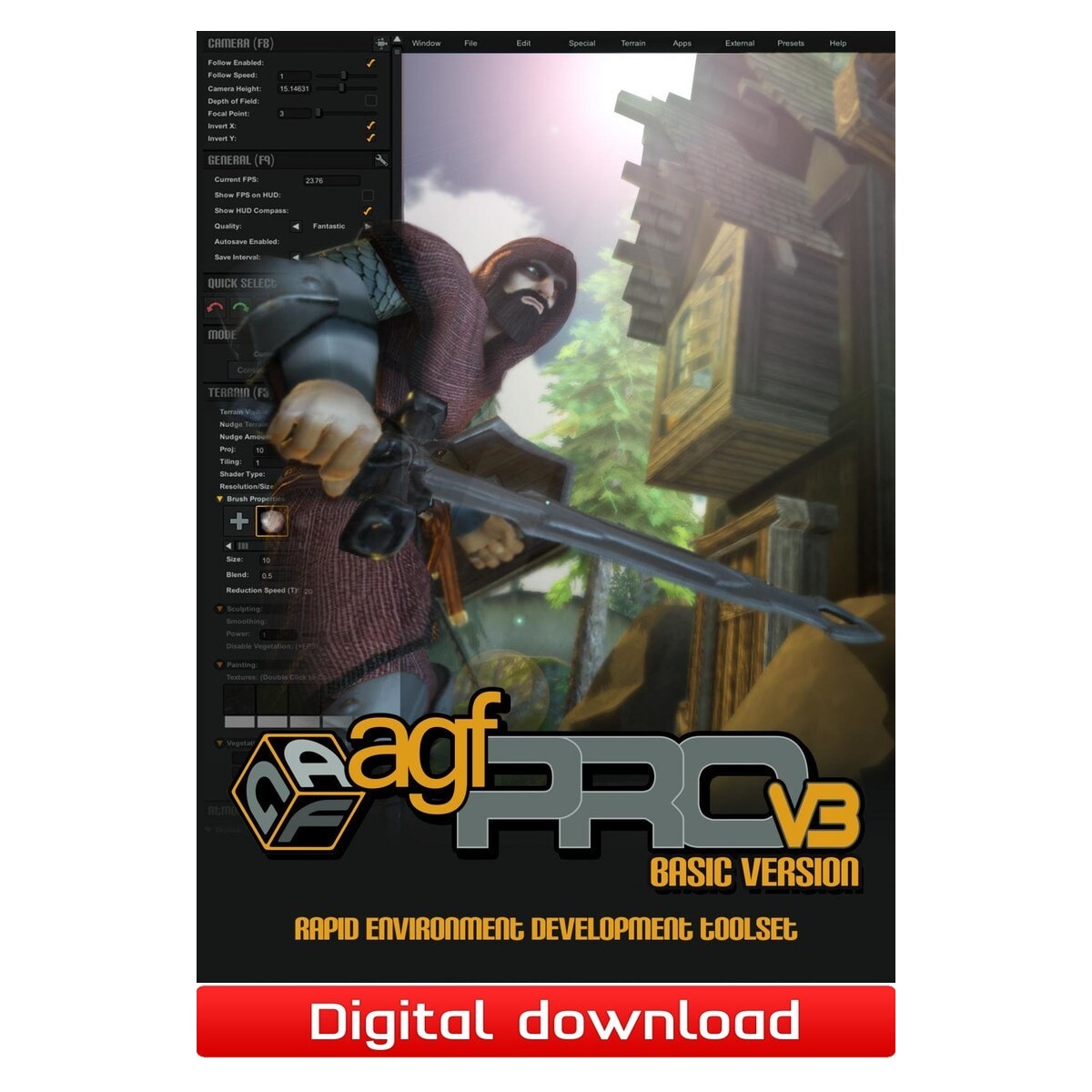 Axis Game Factory s AGFPRO 3.0 + GeoVox - PC Windows