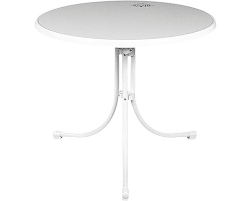 Tuintafel MFG Sevelit Ø 85 H71 cm wit
