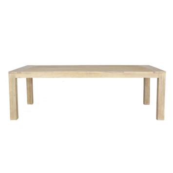 Wakefield eettafel Naxos bruin hout 240x100 cm