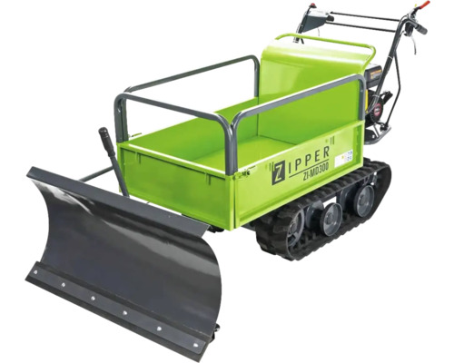 Zipper ZI-MD300 mini rupsdumper inclusief sneeuwschuiver