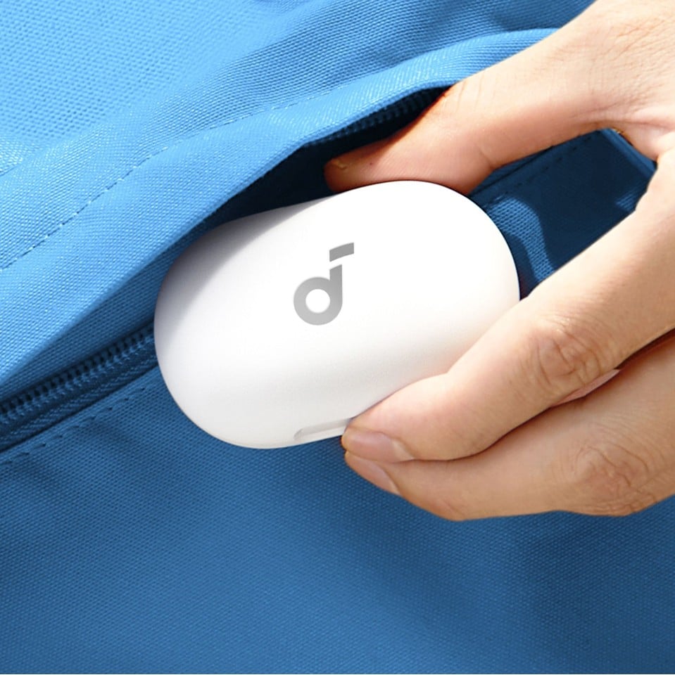 Anker - Høretelefoner - Soundcore Space A40 - Hvid