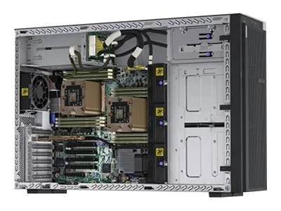 Lenovo ThinkSystem ST550 7X10 - Server - tower 4U - 2-vejs - 1 x Xeon Silver 4210R / op til 3.2 GHz - RAM 32 GB - SAS - hot-swap 2.5