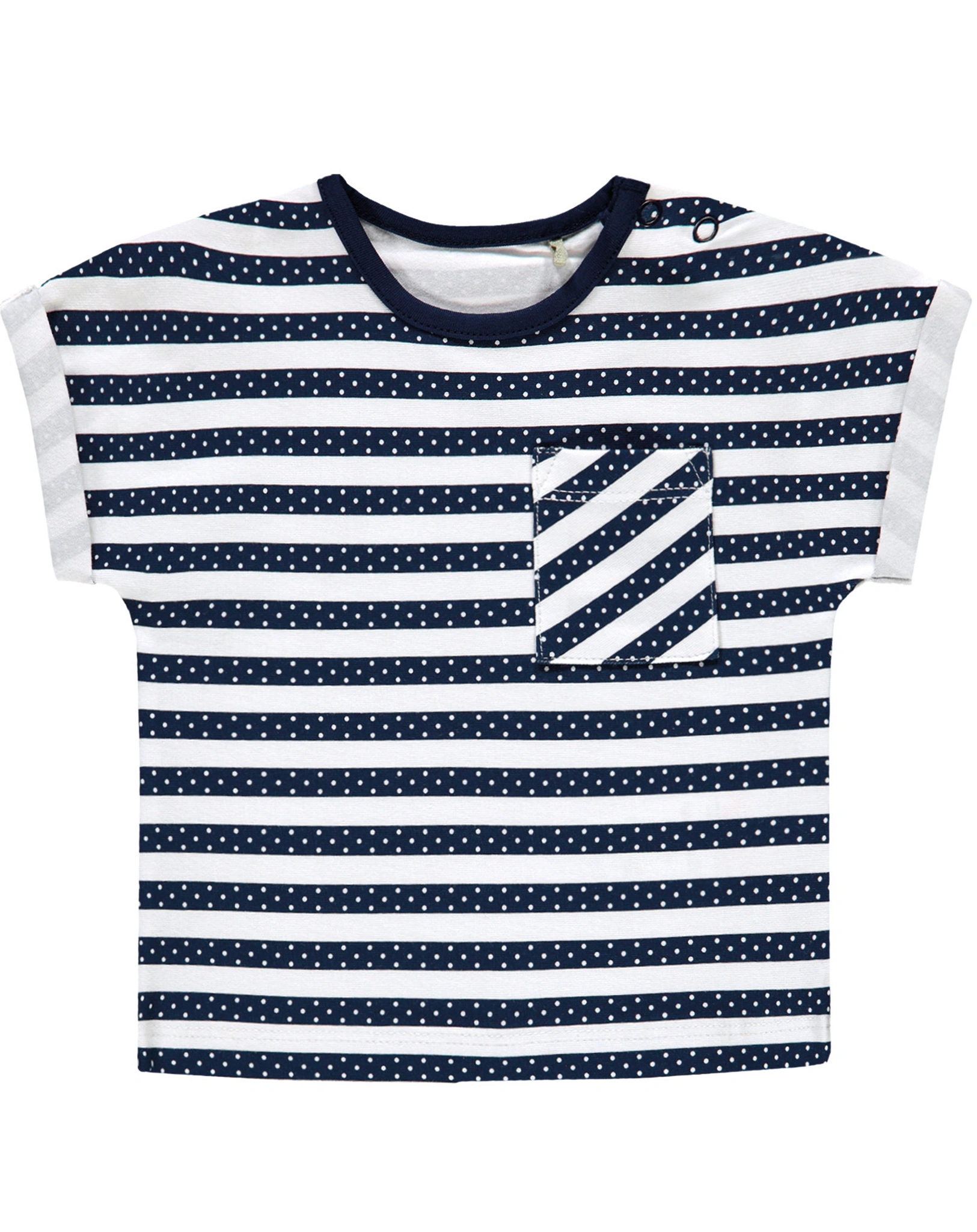 T-Shirt MARINE SUMMER gestreift in dress blues