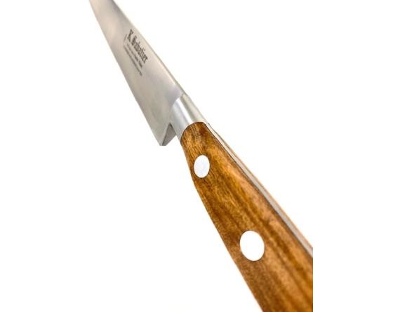 Tranchelard 30 cm- Acier Carbone - Manche Olivier Couteaux de cuisine professionnel