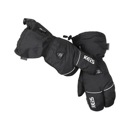 Gants chauffants Keis G301 - Noir