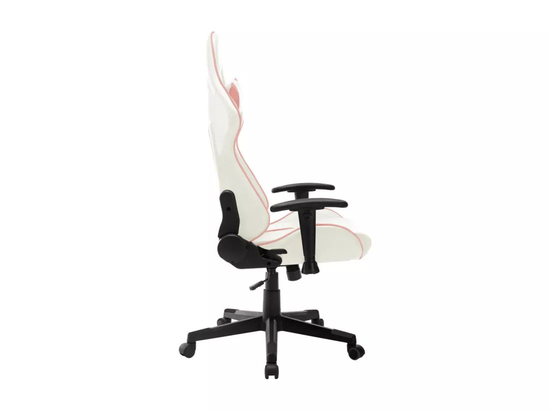 Chaise de jeu Blanc et rose Cuir artificiel