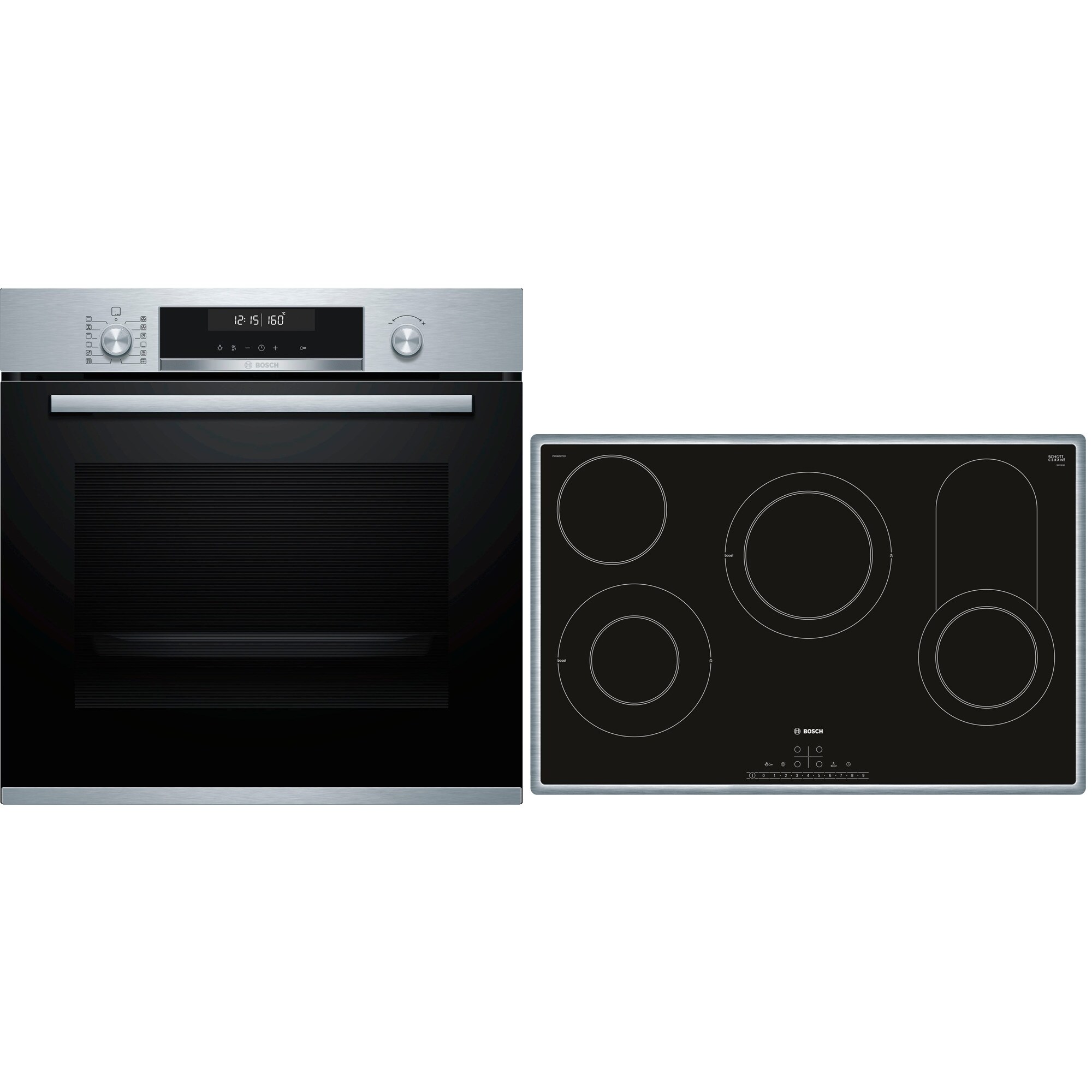 Bosch Backofen-Set HBD672LS81