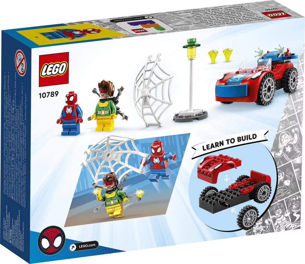 LEGO®DISNEY MARVEL 10789 - LA VOITURE DE SPIDER-MAN ET DOCTEUR OCTOPUS