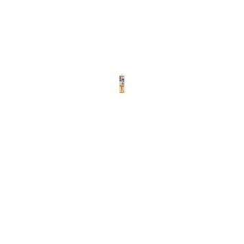 Hoge plint blok clip wit 1,2 x 8