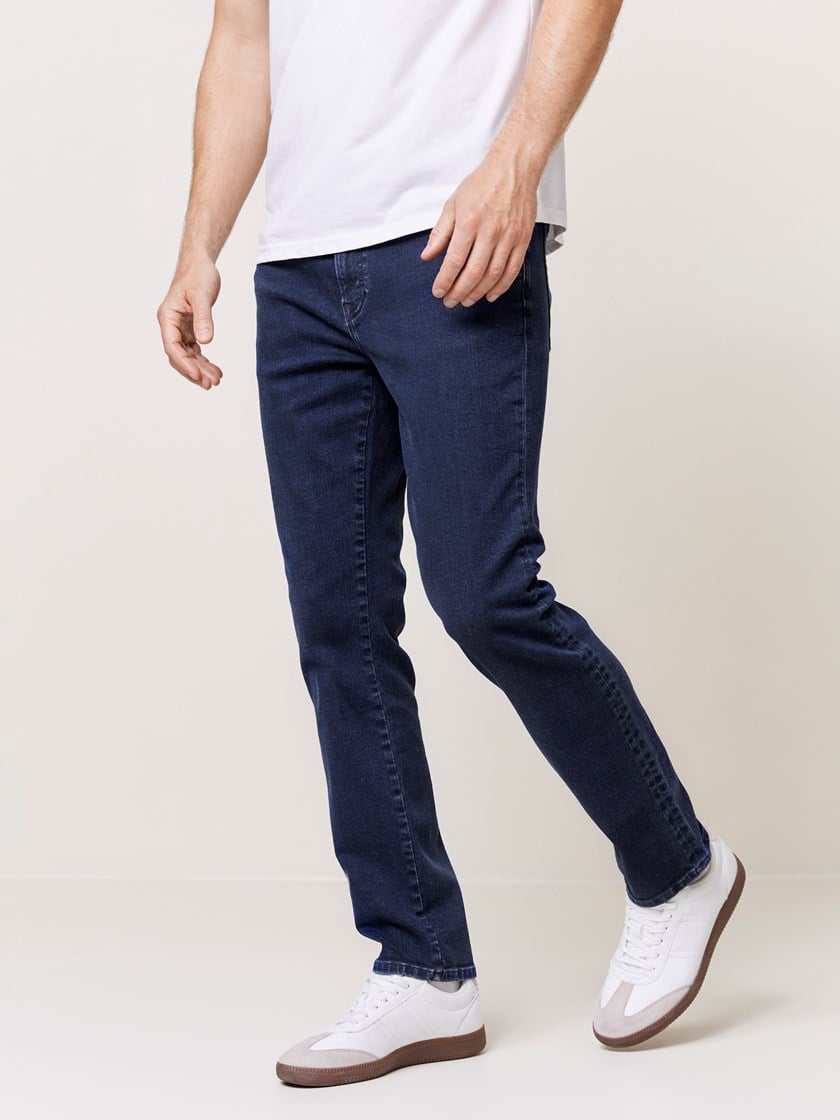 Steve blue stretch jeans Stonewashed
