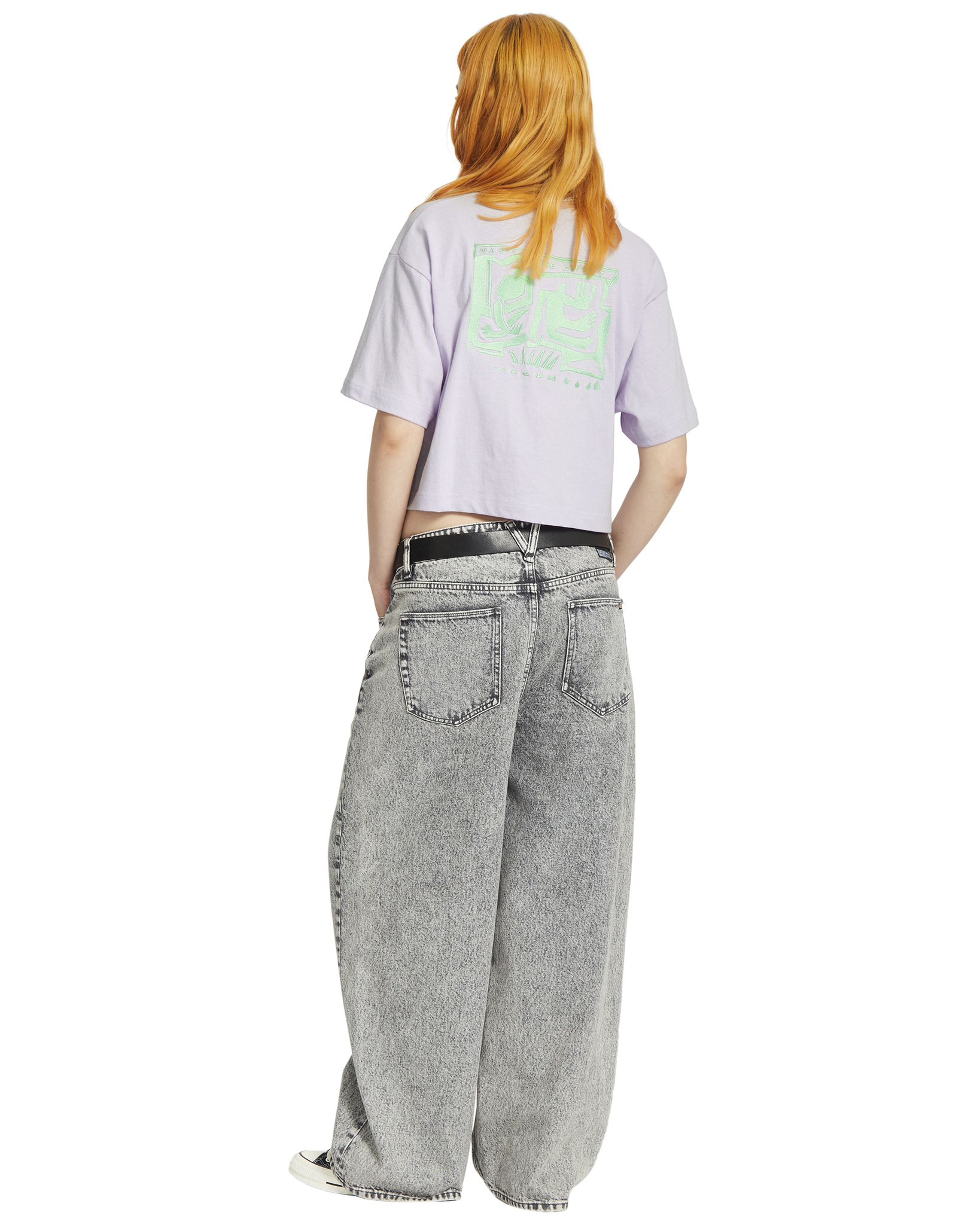 Volcom Drumstone Tee Dusty Lavender