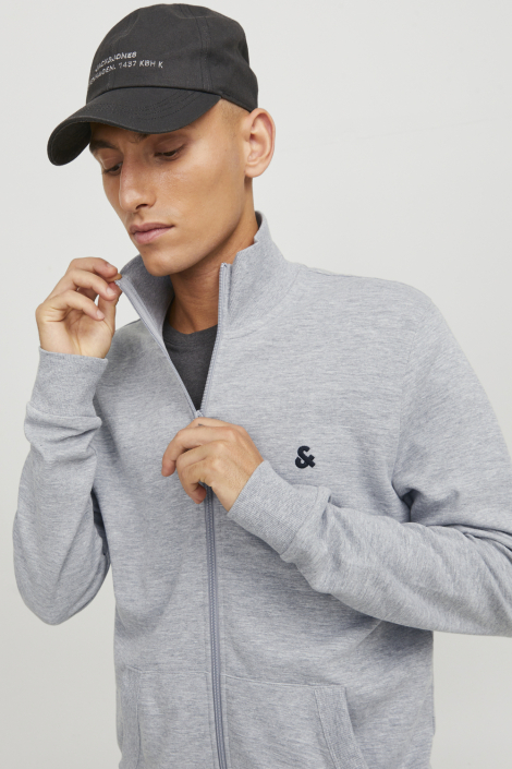 Jack & Jones grijze heren vest
